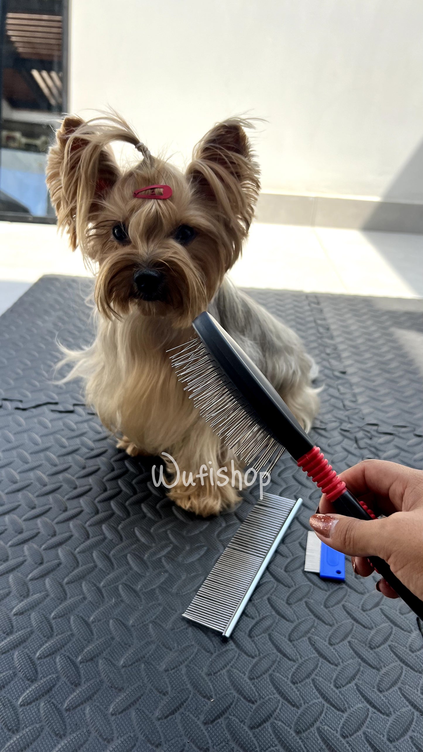 Best: Peine pin flexible para perros de manto largo